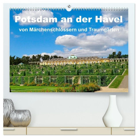 Potsdam an der Havel (hochwertiger Premium Wandkalender 2027 DIN A2 quer), Kunstdruck in Hochglanz