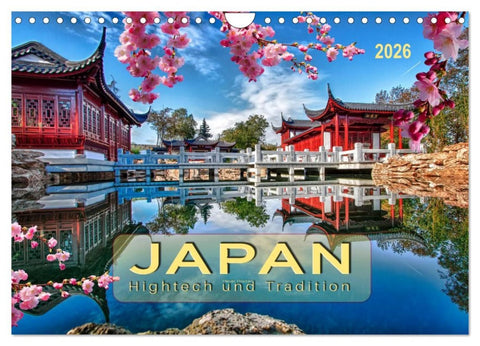 Japan - Hightech und Tradition (Wandkalender 2026 DIN A4 quer), CALVENDO Monatskalender