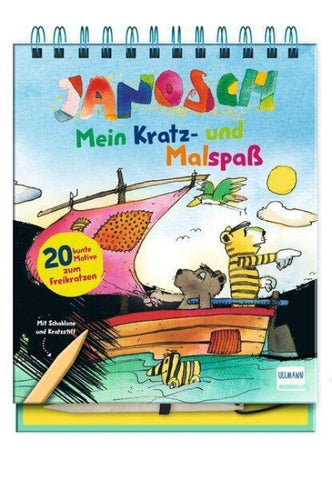 Mein Kratz- und Malspaß: Janosch