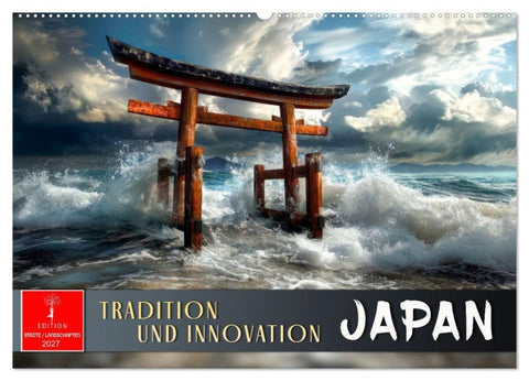 Japan - Tradition und Innovation (Wandkalender 2027 DIN A2 quer), CALVENDO Monatskalender