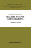Credible Threats in Negotiations