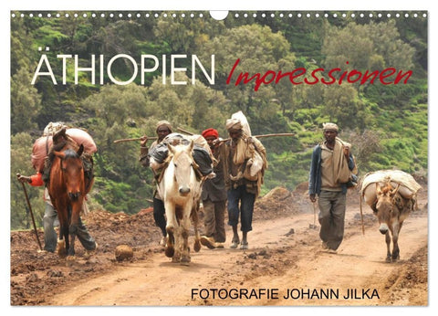 Äthiopien Impressionen (Wandkalender 2026 DIN A3 quer), CALVENDO Monatskalender