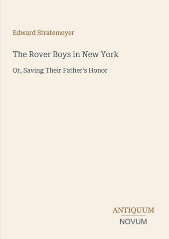 The Rover Boys in New York