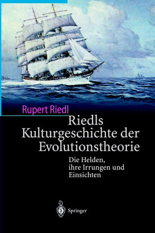 Riedls Kulturgeschichte der Evolutionstheorie