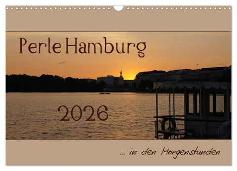 Perle Hamburg (Wandkalender 2026 DIN A3 quer), CALVENDO Monatskalender