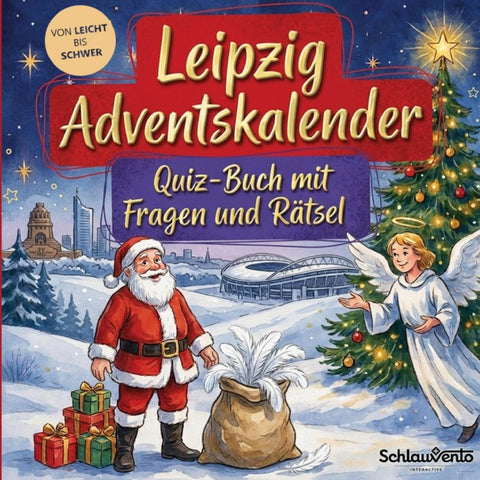 Leipzig-Adventskalender: Quiz-Buch mit Fragen und Rätsel