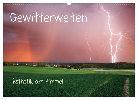 Gewitterwelten (Wandkalender 2027 DIN A2 quer), CALVENDO Monatskalender