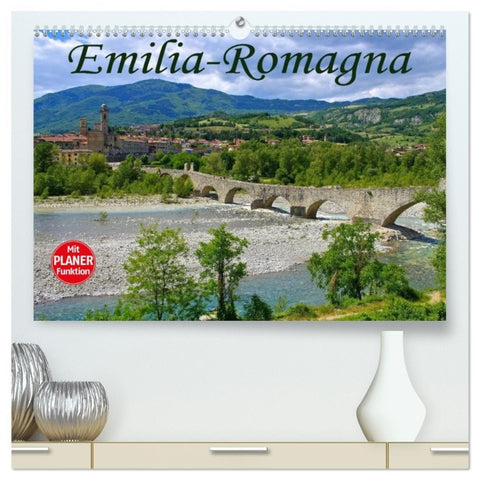 Emilia-Romagna (hochwertiger Premium Wandkalender 2026 DIN A2 quer), Kunstdruck in Hochglanz