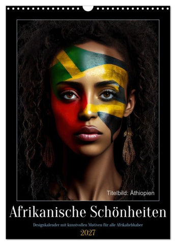 Afrikanische Schönheiten (Wandkalender 2027 DIN A3 hoch), CALVENDO Monatskalender