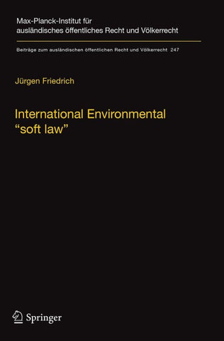 International Environmental “soft law”