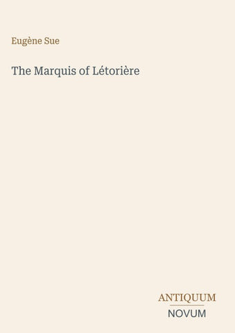 The Marquis of Létorière