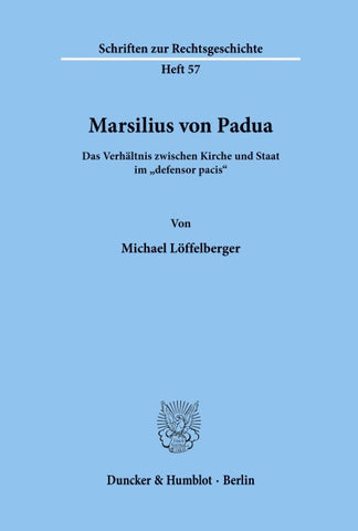 Marsilius von Padua.