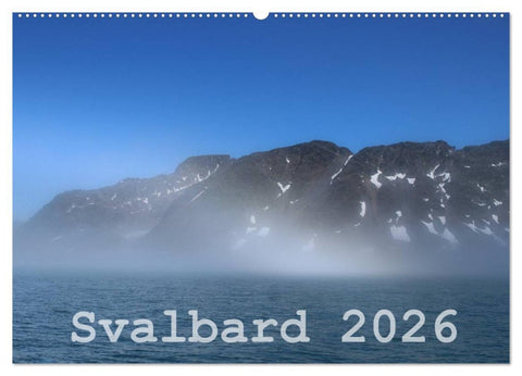 Svalbard 2026 (Wandkalender 2026 DIN A2 quer), CALVENDO Monatskalender