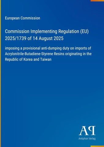 Commission Implementing Regulation (EU) 2025/1739 of 14 August 2025