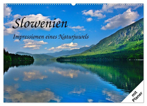 Slowenien - Impressionen eines Naturjuwels (Wandkalender 2027 DIN A2 quer), CALVENDO Monatskalender