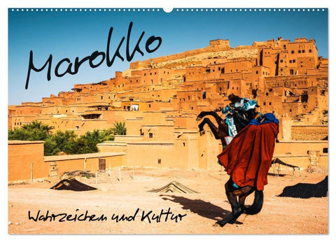 Marokko - Wahrzeichen und Kultur (Wandkalender 2027 DIN A2 quer), CALVENDO Monatskalender