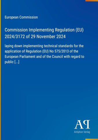 Commission Implementing Regulation (EU) 2024/3172 of 29 November 2024