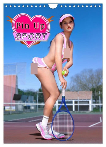 Pin Up Sport (Wandkalender 2027 DIN A4 hoch), CALVENDO Monatskalender