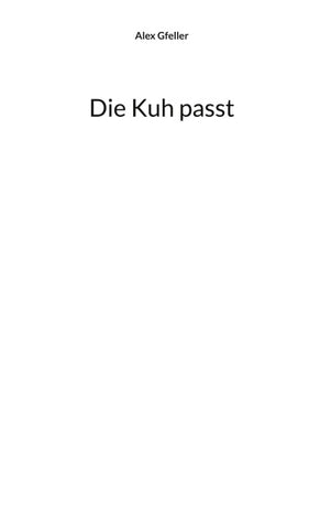 Die Kuh passt