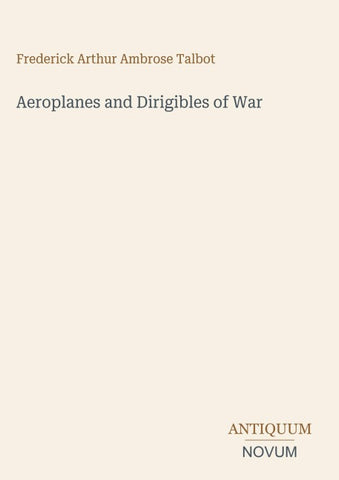 Aeroplanes and Dirigibles of War
