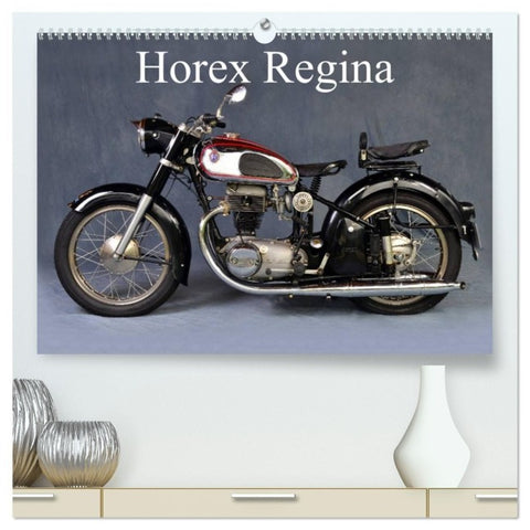 Horex Regina (hochwertiger Premium Wandkalender 2027 DIN A2 quer), Kunstdruck in Hochglanz