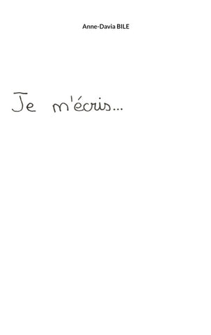 Je m'écris