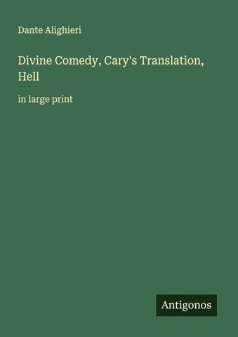 Divine Comedy, Cary's Translation, Hell