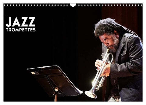Jazz Trompettes (Calendrier mural 2027 DIN A3 vertical), CALVENDO calendrier mensuel