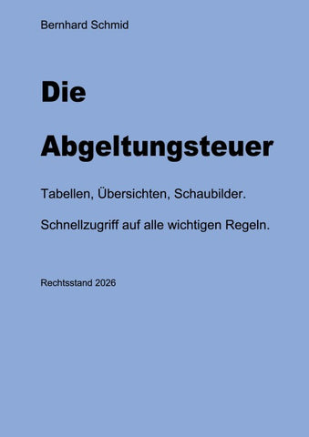 Die Abgeltungsteuer