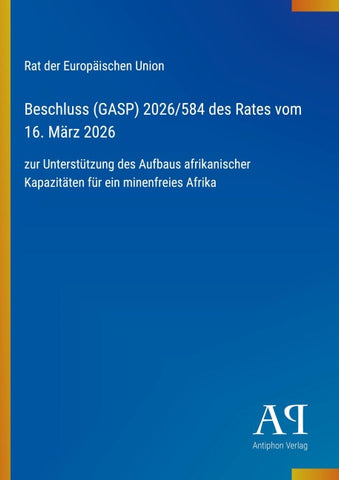 Beschluss (GASP) 2026/584 des Rates vom 16. März 2026