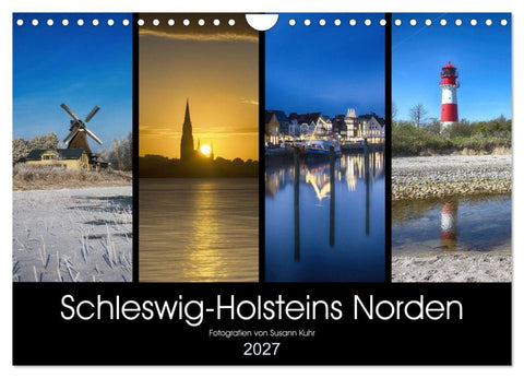 Schleswig-Holsteins Norden (Wandkalender 2027 DIN A4 quer), CALVENDO Monatskalender