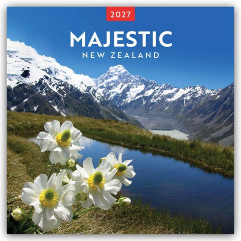Majestic New Zealand – Neuseeland 2027 – Wandkalender