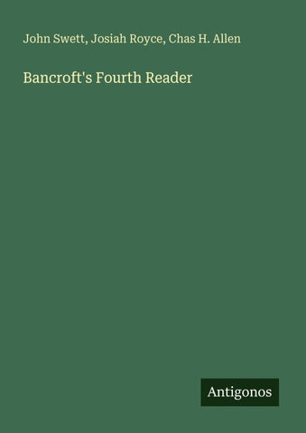 Bancroft's Fourth Reader