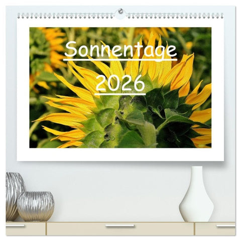 Sonnentage 2026 (hochwertiger Premium Wandkalender 2026 DIN A2 quer), Kunstdruck in Hochglanz