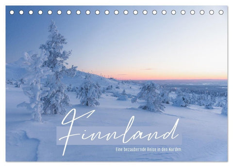 Finnland - Eine bezaubernde Reise in den Norden. (Tischkalender 2027 DIN A5 quer), CALVENDO Monatskalender