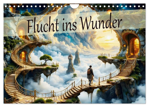 Flucht ins Wunder (Wandkalender 2027 DIN A4 quer), CALVENDO Monatskalender