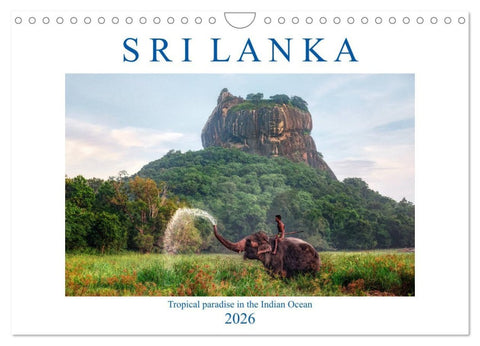 Sri Lanka (Wall Calendar 2026 DIN A4 landscape), CALVENDO 12 Month Wall Calendar