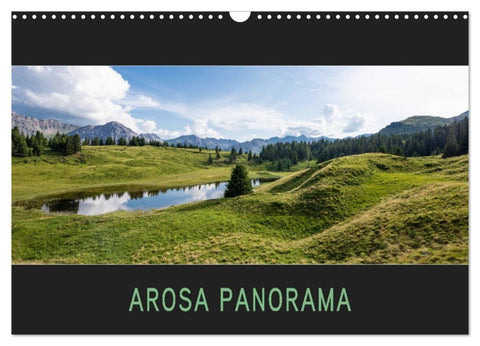 Arosa Panorama (Wandkalender 2027 DIN A3 quer), CALVENDO Monatskalender