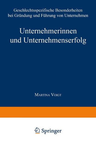 Unternehmerinnen und Unternehmenserfolg