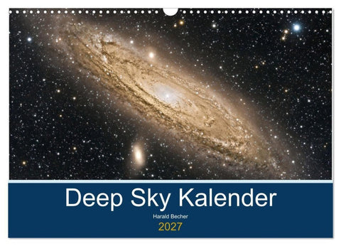 Deep Sky Kalender (Wandkalender 2027 DIN A3 quer), CALVENDO Monatskalender
