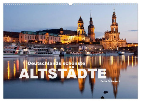 Deutschlands schönste Altstädte (Wandkalender 2026 DIN A2 quer), CALVENDO Monatskalender