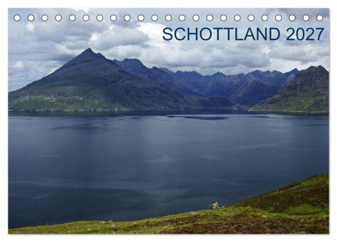Schottland 2027 (Tischkalender 2027 DIN A5 quer), CALVENDO Monatskalender