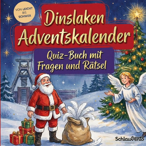 Dinslaken-Adventskalender: Quiz-Buch mit Fragen und Rätsel