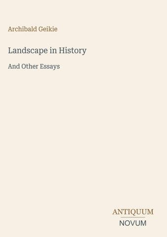 Landscape in History
