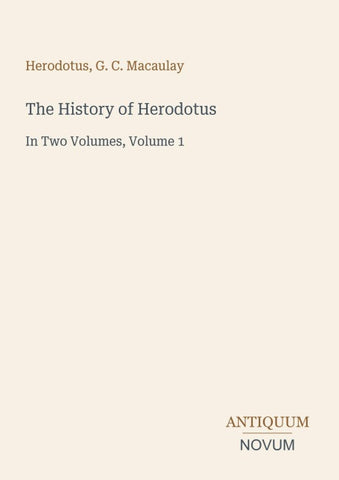 The History of Herodotus