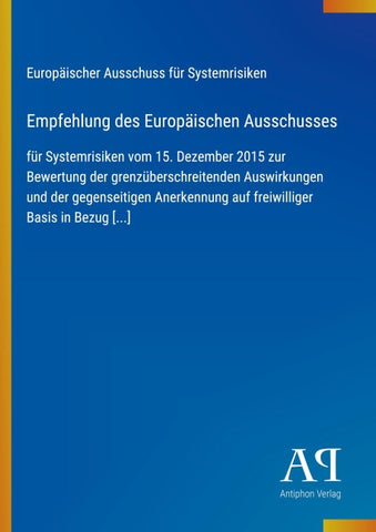 Empfehlung des Europäischen Ausschusses