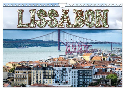 Mein Lissabon (Wandkalender 2027 DIN A4 quer), CALVENDO Monatskalender