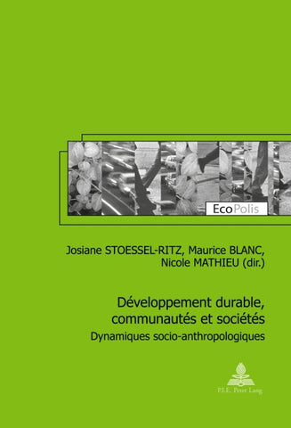 Développement durable, communautés et sociétés