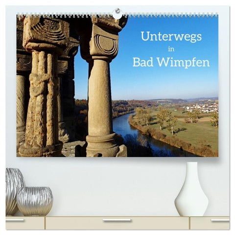 Unterwegs in Bad Wimpfen (hochwertiger Premium Wandkalender 2027 DIN A2 quer), Kunstdruck in Hochglanz
