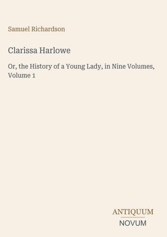 Clarissa Harlowe